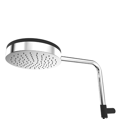 Colonne de douche en laiton thermostatique haut de gamme en or rose