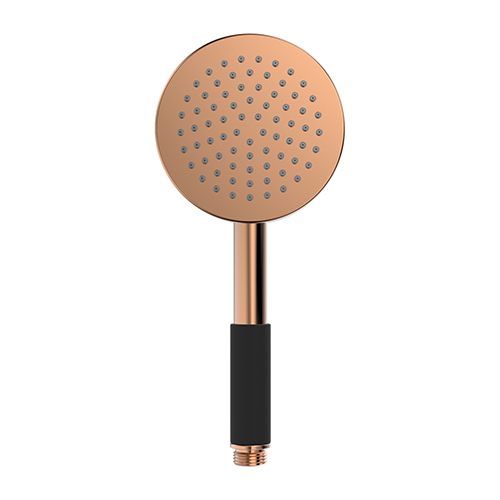 Colonne de douche en laiton thermostatique haut de gamme en or rose