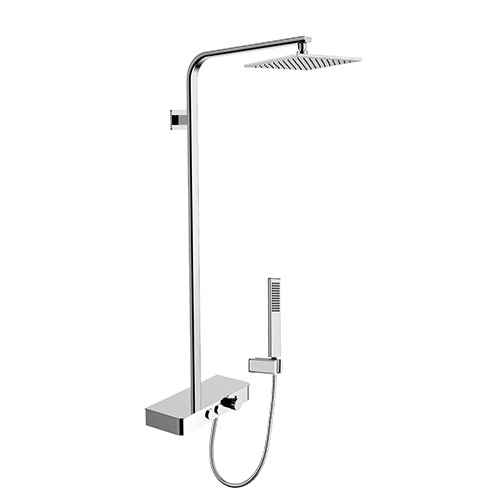 Colonna doccia piatta termostatica di design di lusso
